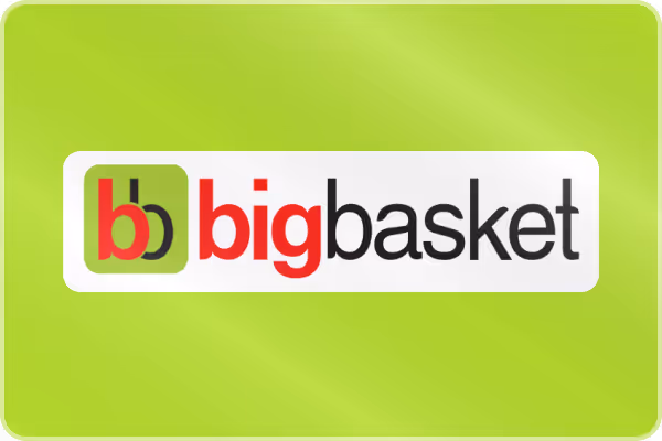 BigBasket gift vouchers and grocery deals